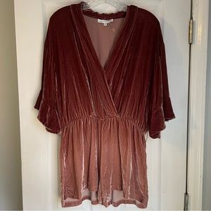 Velvet Ombre Romper